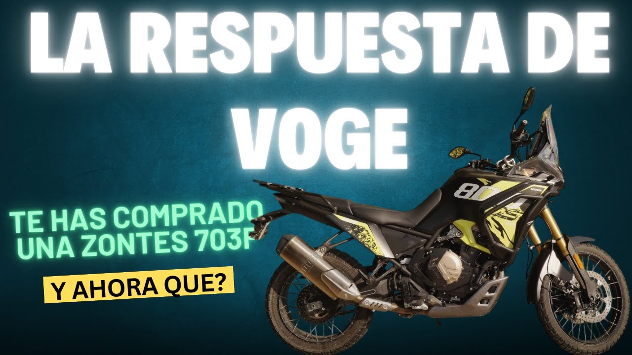 Voge DS 800 Rally. La respuesta a Zontes 703 F.
