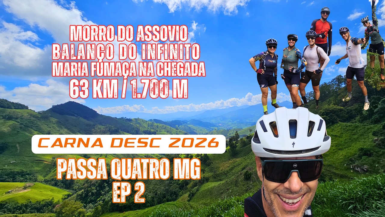 CARNA DESC PASSA QUATRO #2 - 10km de DESCIDA INSANA + Maria Fumaça!
