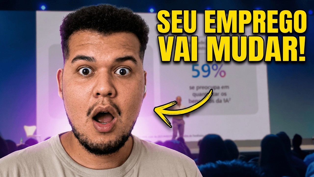 O FIM do trabalho manual? O que a Microsoft revelou no AI Tour 2026