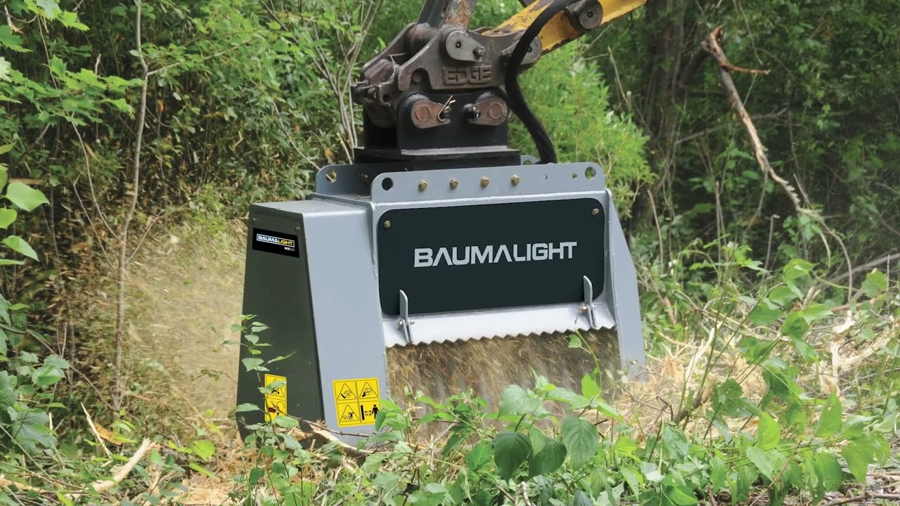 MX530 Fixed Tooth Mulcher for Excavator, 4-12 Ton Product Video