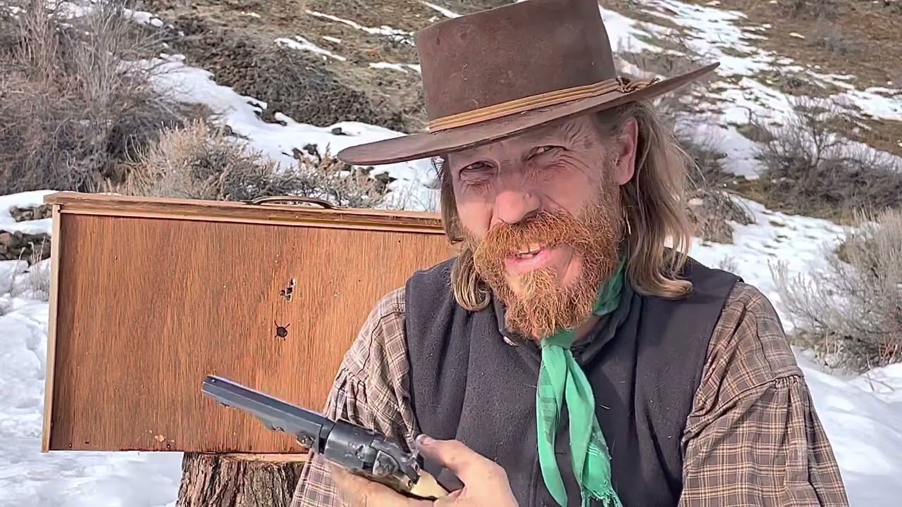 Пристрелка Colt 31 калибра 1849 года