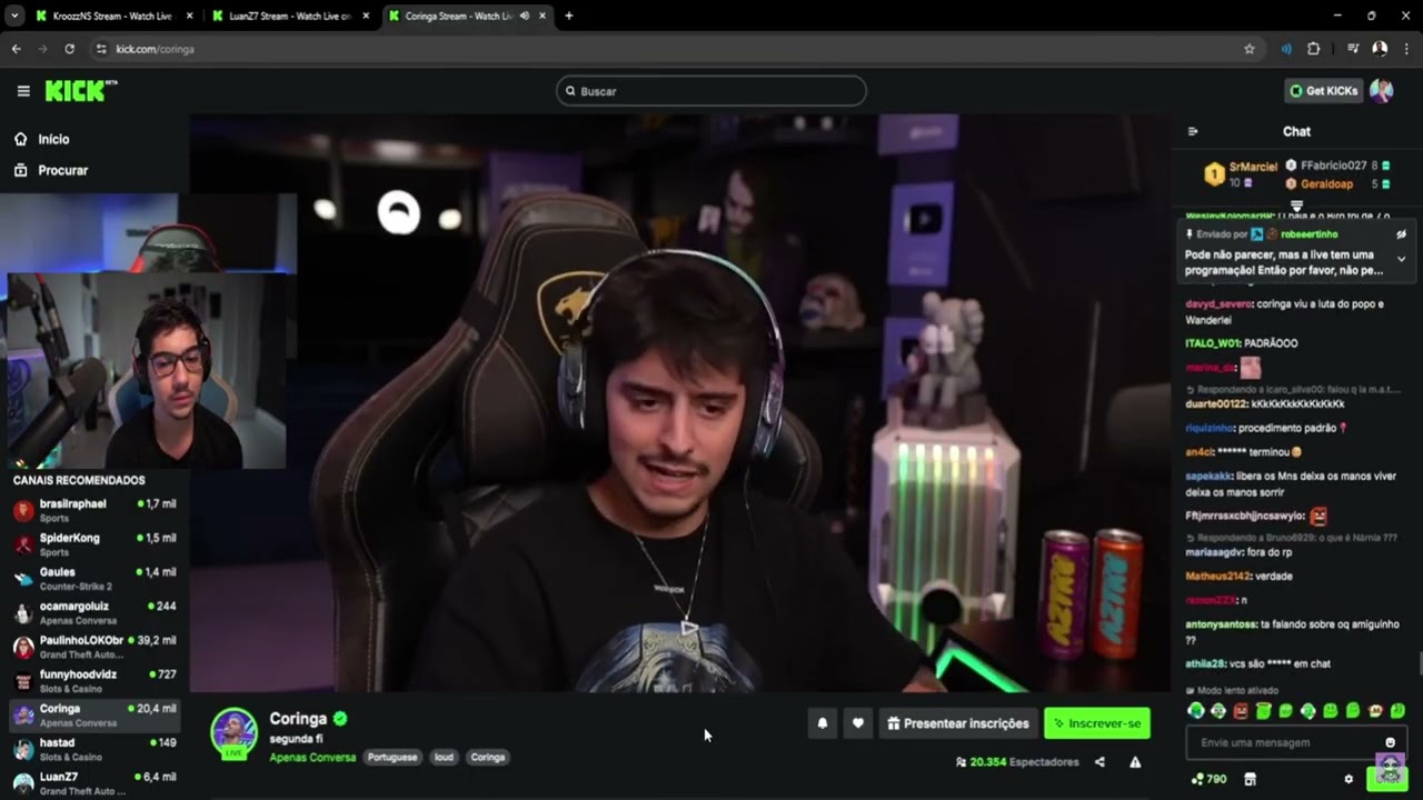 OVOTZ REAGINDO AO CORINGA FALANDO SOBRE O BAN DO PESSOAL DA FRANÇA