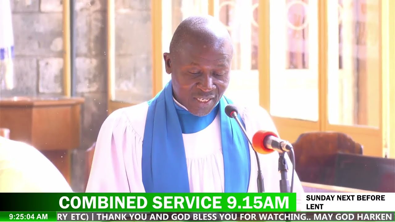 COMBINED SERVICE 9.15AM - 15TH FEBRUARY, 2026