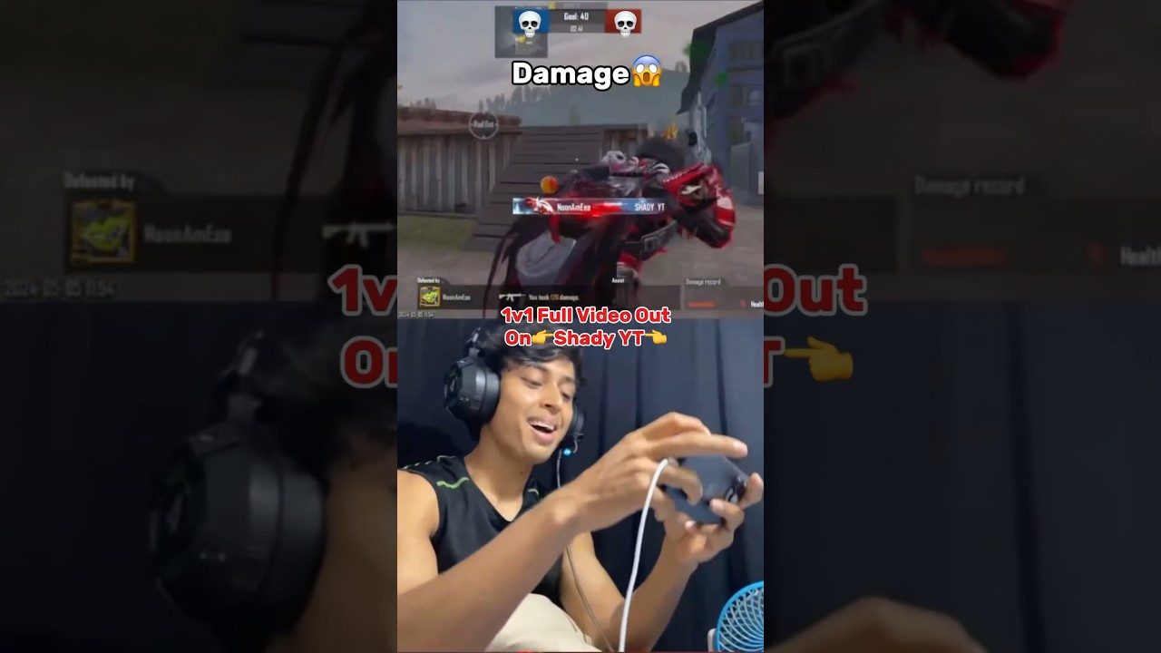 YouTuber Challenged Me For 1v1😱#bgmi #bgmilive #bgmishorts #highlights #1v1tdm @shadyYT07