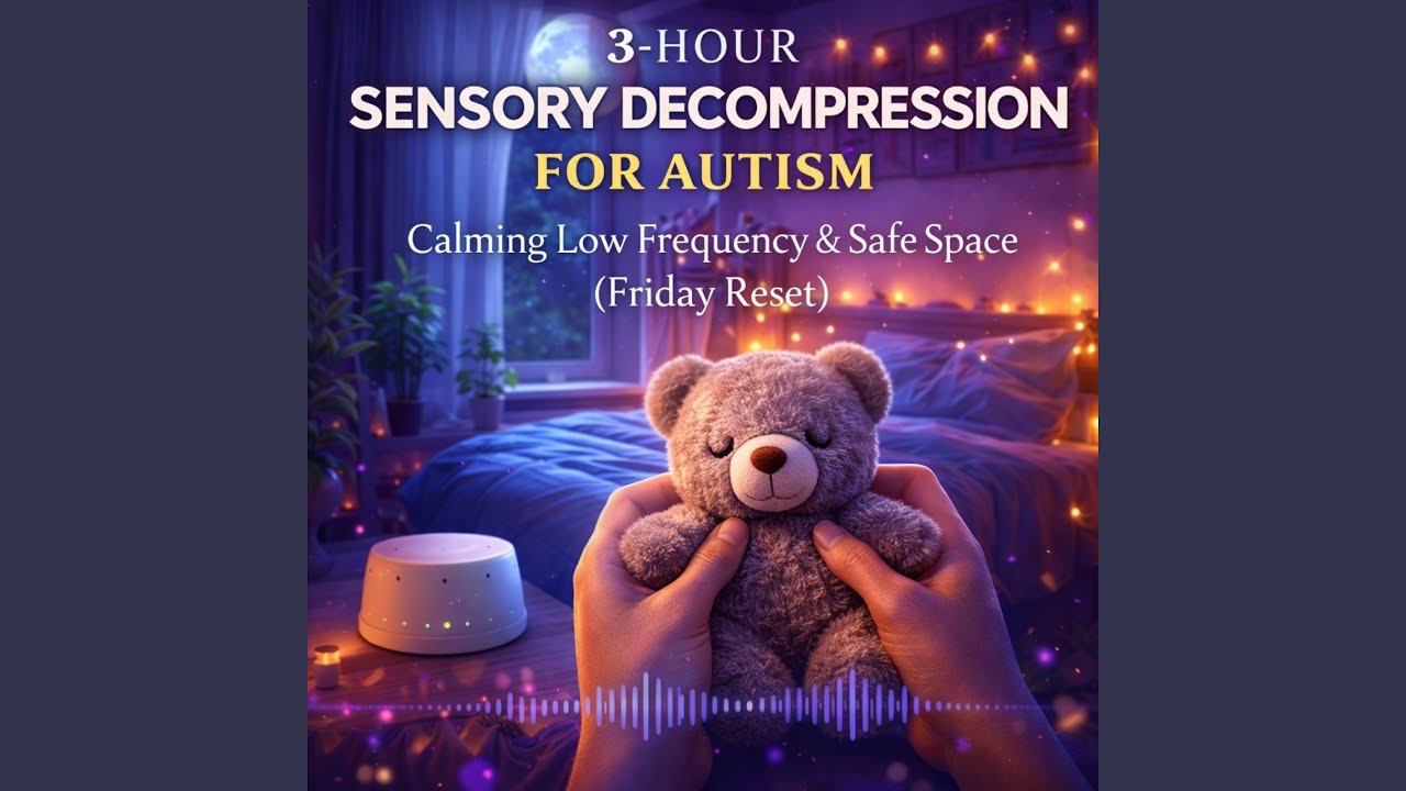 2-Hour Sensory Decompression for Autism Calming Low Frequency & Safe Space (Friday Reset)