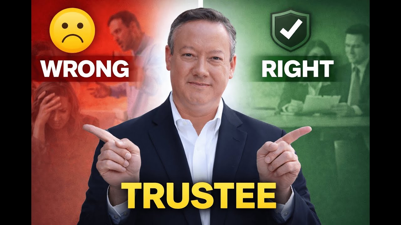 The One Person You Should Never Name as Trustee And Who You Should Name Instead