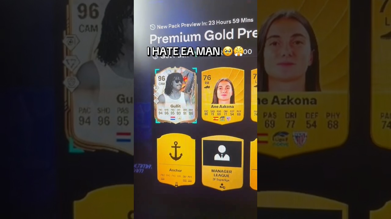 POV: You Open the Greatest Preview Pack During Trophy Titans 🟤💛💫 Featuring 96 Ruud Gullit?! #FC26