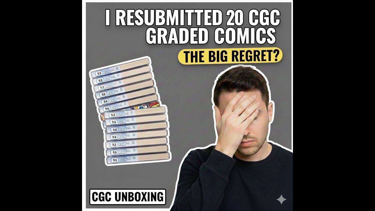 I Resubmitted 20 CGC Graded Comic Books