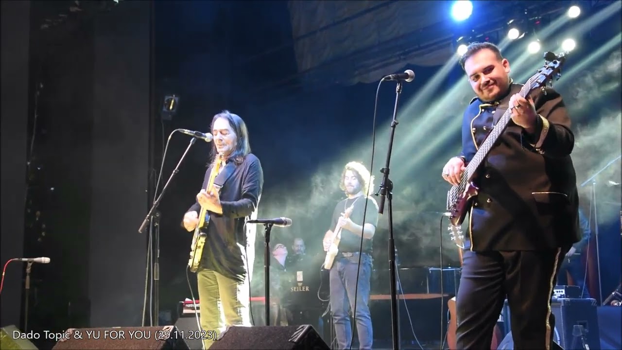 Ivan Kukic, Dado Topic & YU FOR YOU (Koncert Strumica, 29.11.2023)