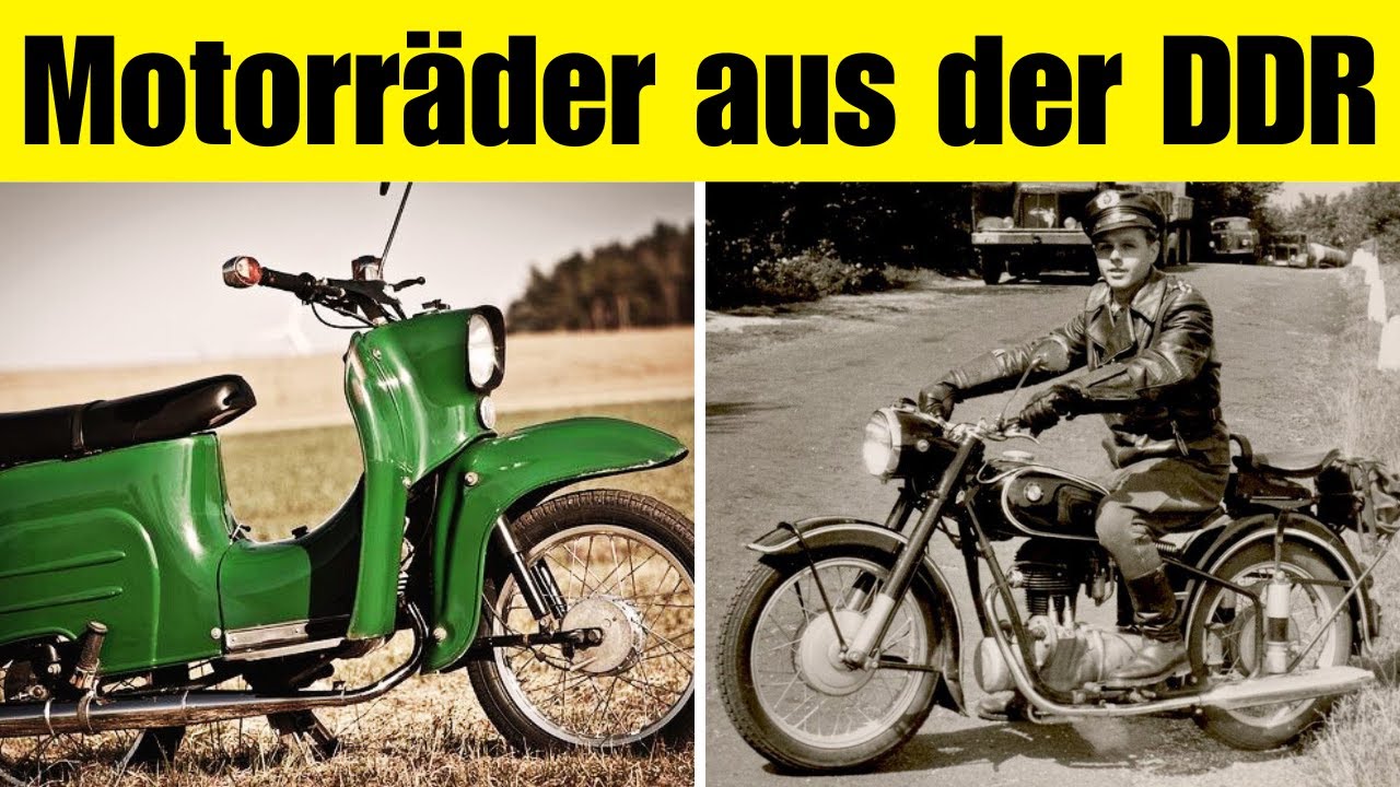 Die 10 bekanntesten DDR-Motorräder, die Geschichte schrieben!