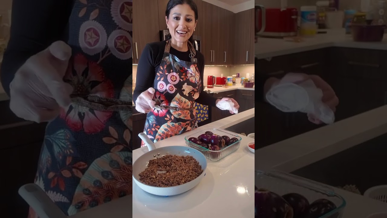  فته المقدوس - الباذنجان #cooking #shorts 