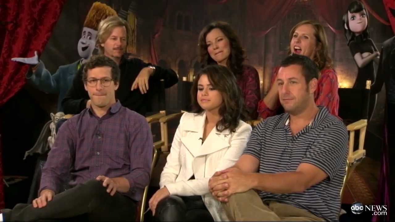 Selena Gomez, Adam Sandler, Andy Samberg, David Spade, Molly Shannon on 'Hotel Translylvania'