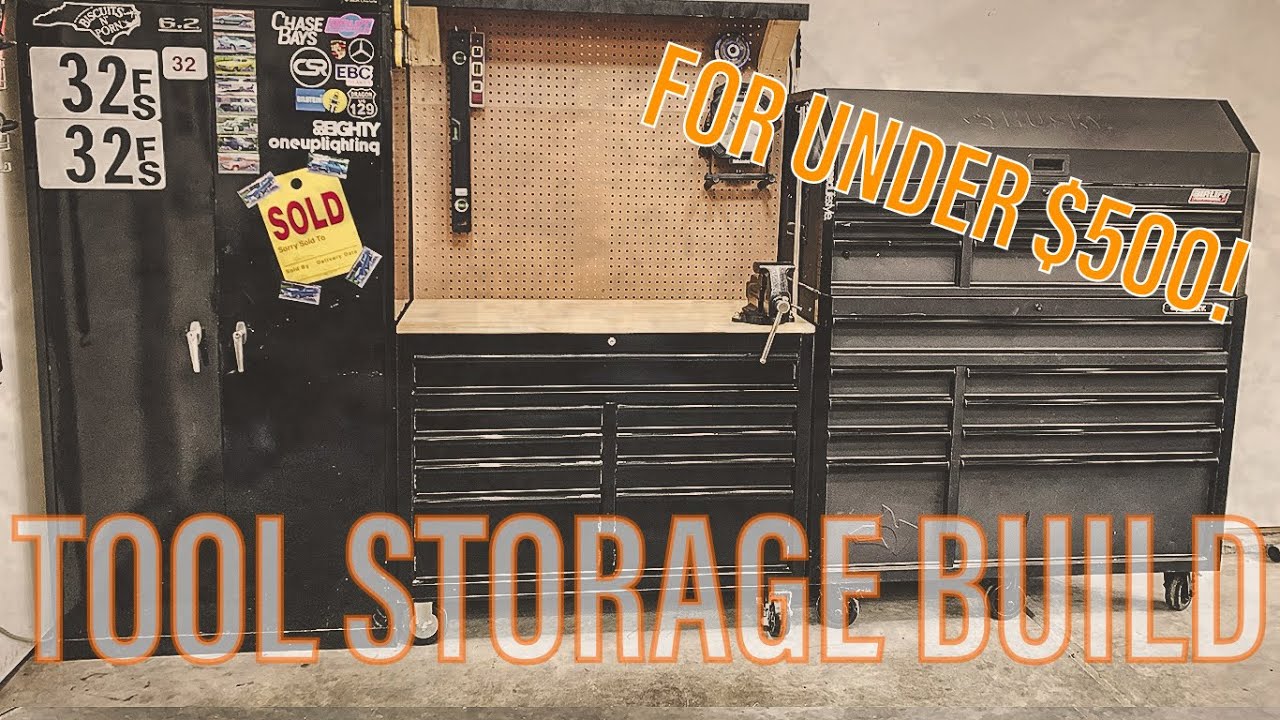 Building the ultimate tool storage for UNDER $500!