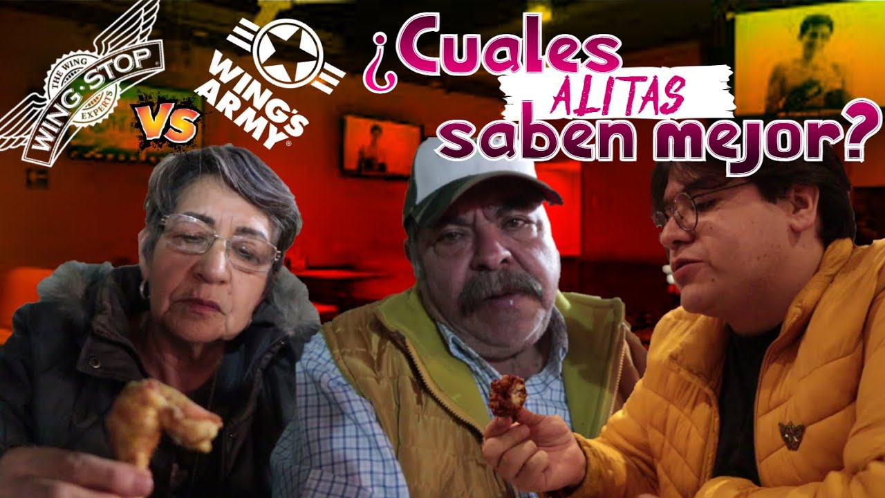 WINGSTOP VS WINGSARMY ¿Dónde están más ricas LAS ALITAS? ft. @Don Álvaro @Los Consejos de La Jefa