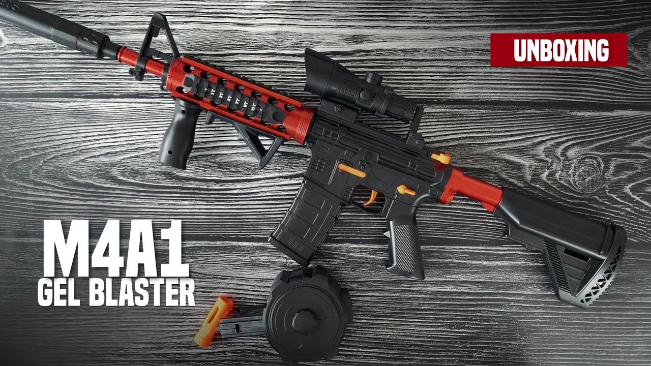 M4A1 Gel Blaster Gun Unboxing