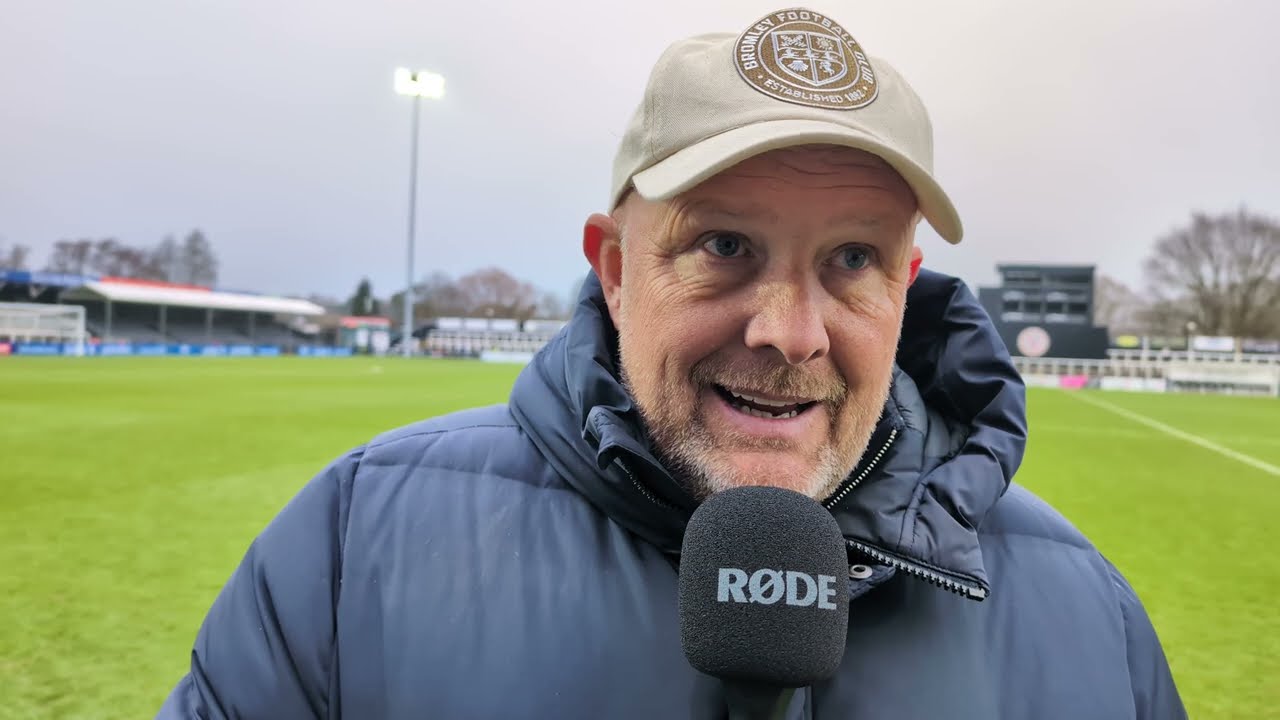 Bromley 1-1 Swindon Town: Andy Woodman interview