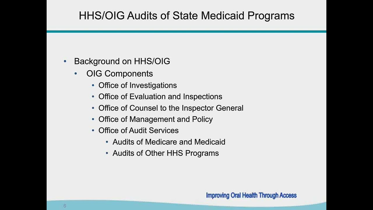 Advancing Program Integrity for Medicaid Dental Programs: Federal, State, and Stakeholder Efforts