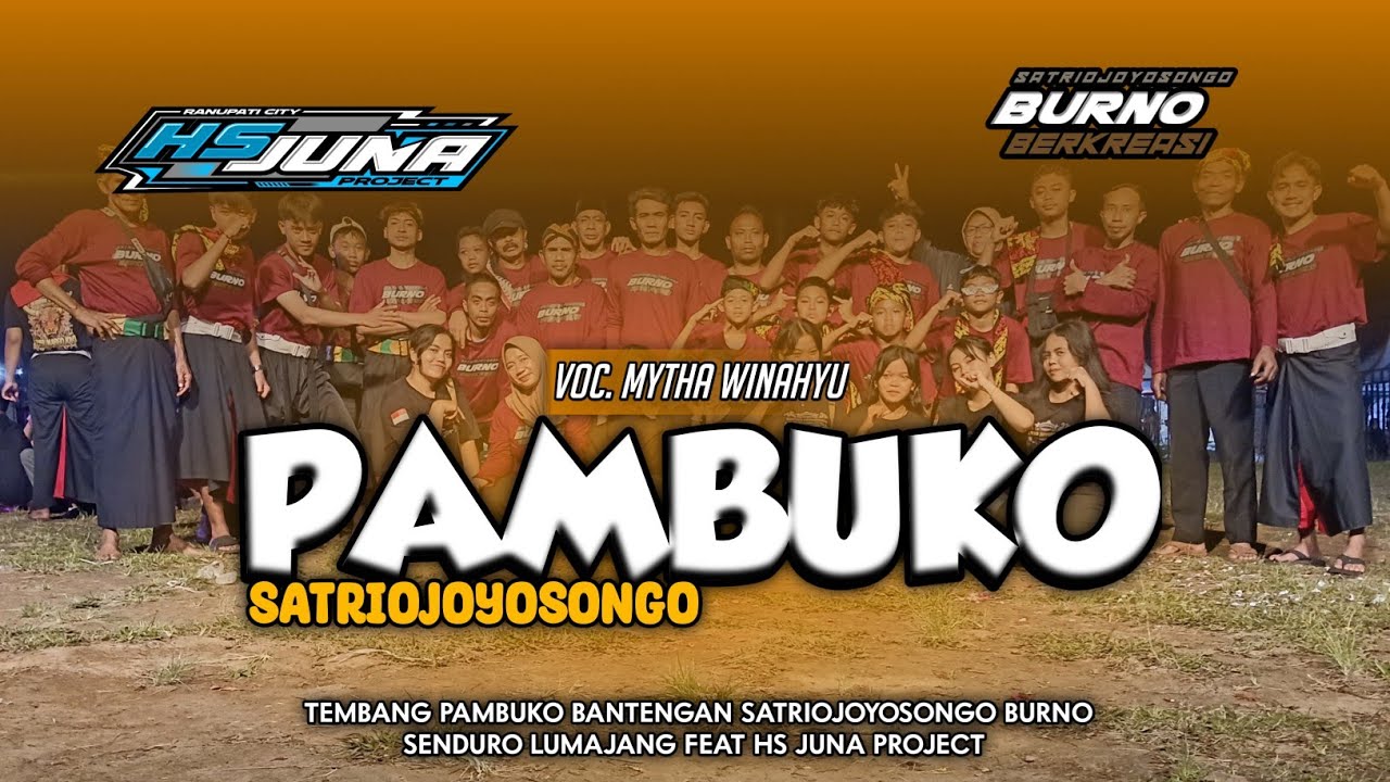 TEMBANG PAMBUKO SATRIOJOYOSONGO FEAT @hs_juna_official voc @mythawinahyuofficial