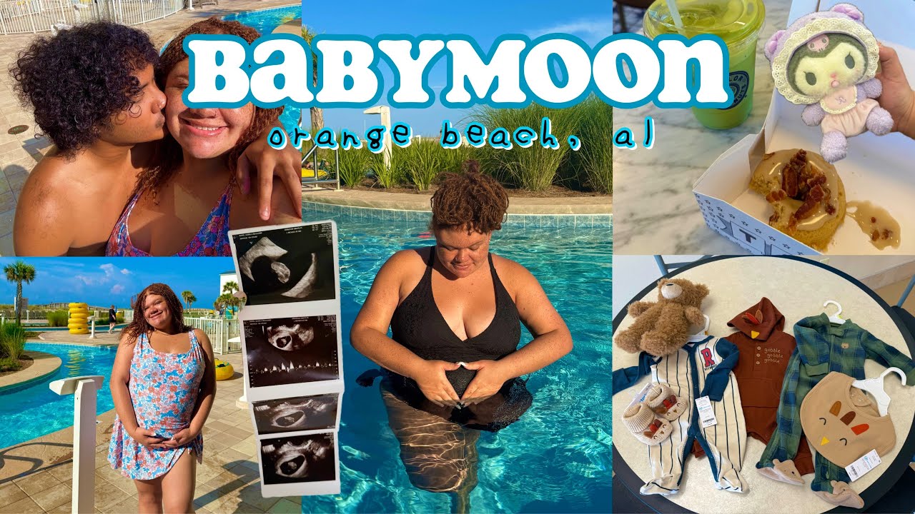 Наш бэби-мечта🤰☀️ | Последний отпуск перед рождением малыша! ТРЕТИЙ ТРИМЕСТР! (пляж, еда, ленивая...