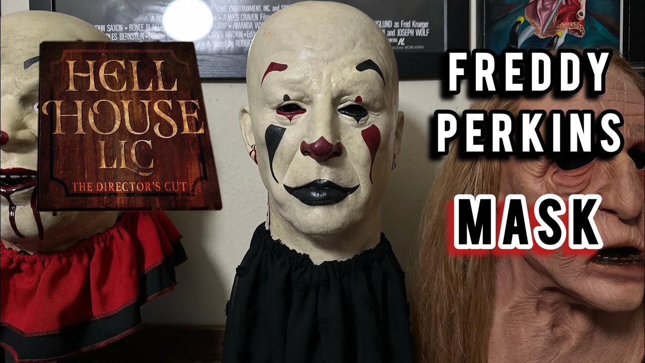 Hell House LLC: Обзор маски Фредди Перкинса из особняка Кармайкл (в исполнении художника)