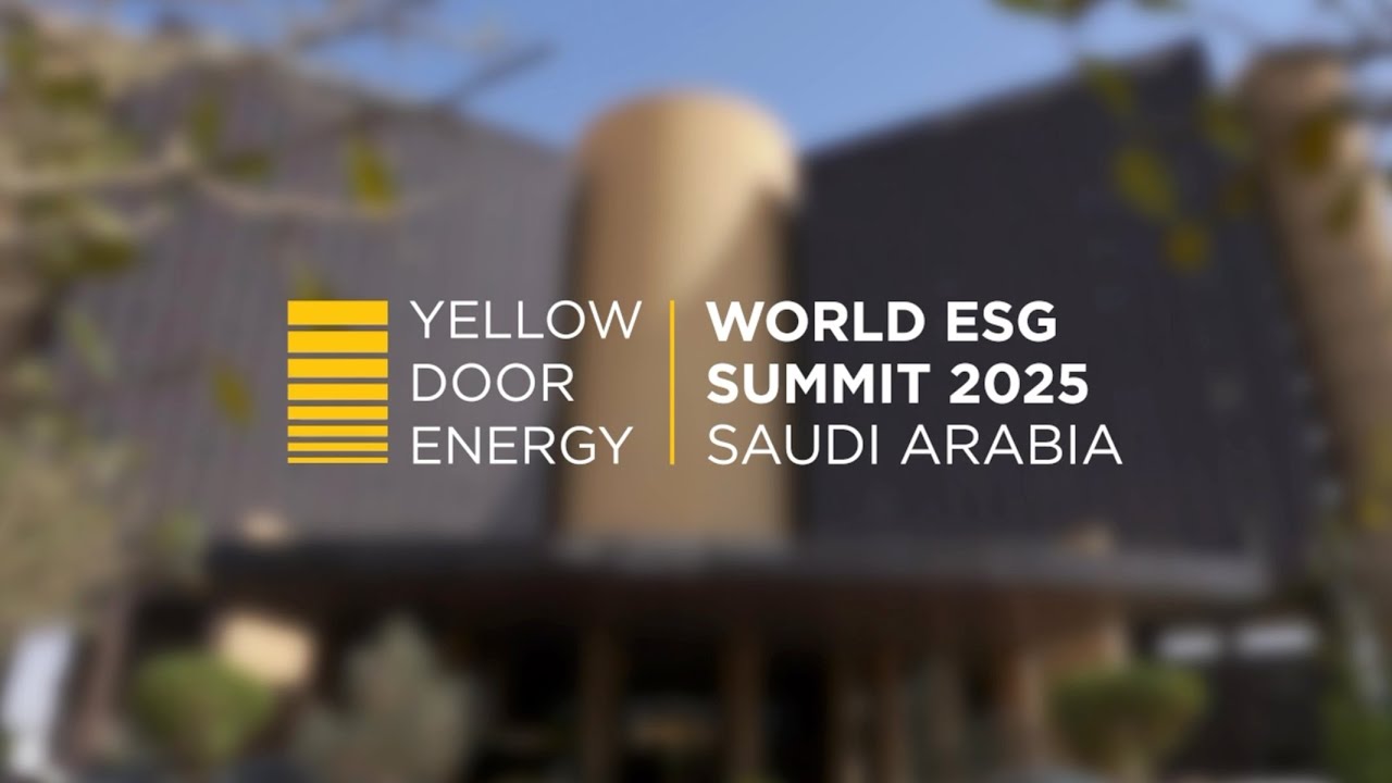 5th World ESG Summit | Riyadh, Saudi Arabia | Yellow Door Energy