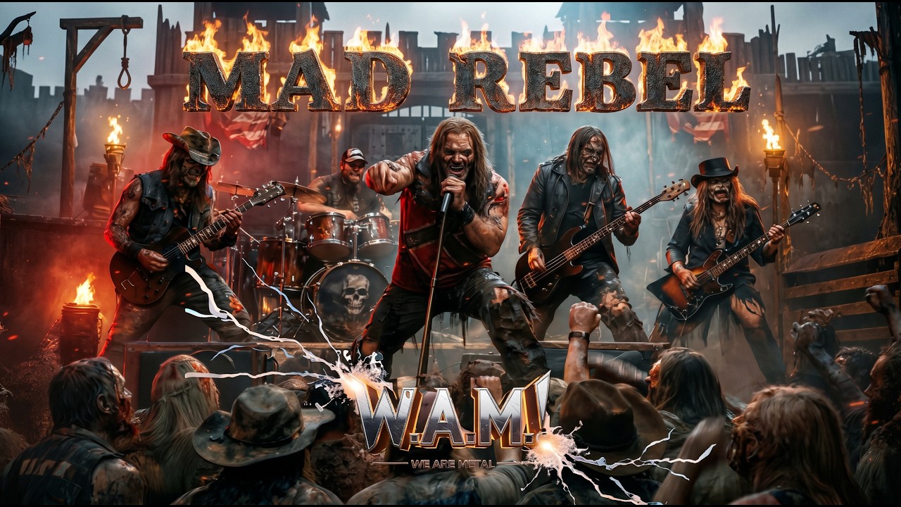 Classic Heavy Metal Full Album – Mad Rebel | W.A.M.! Zombie Concert