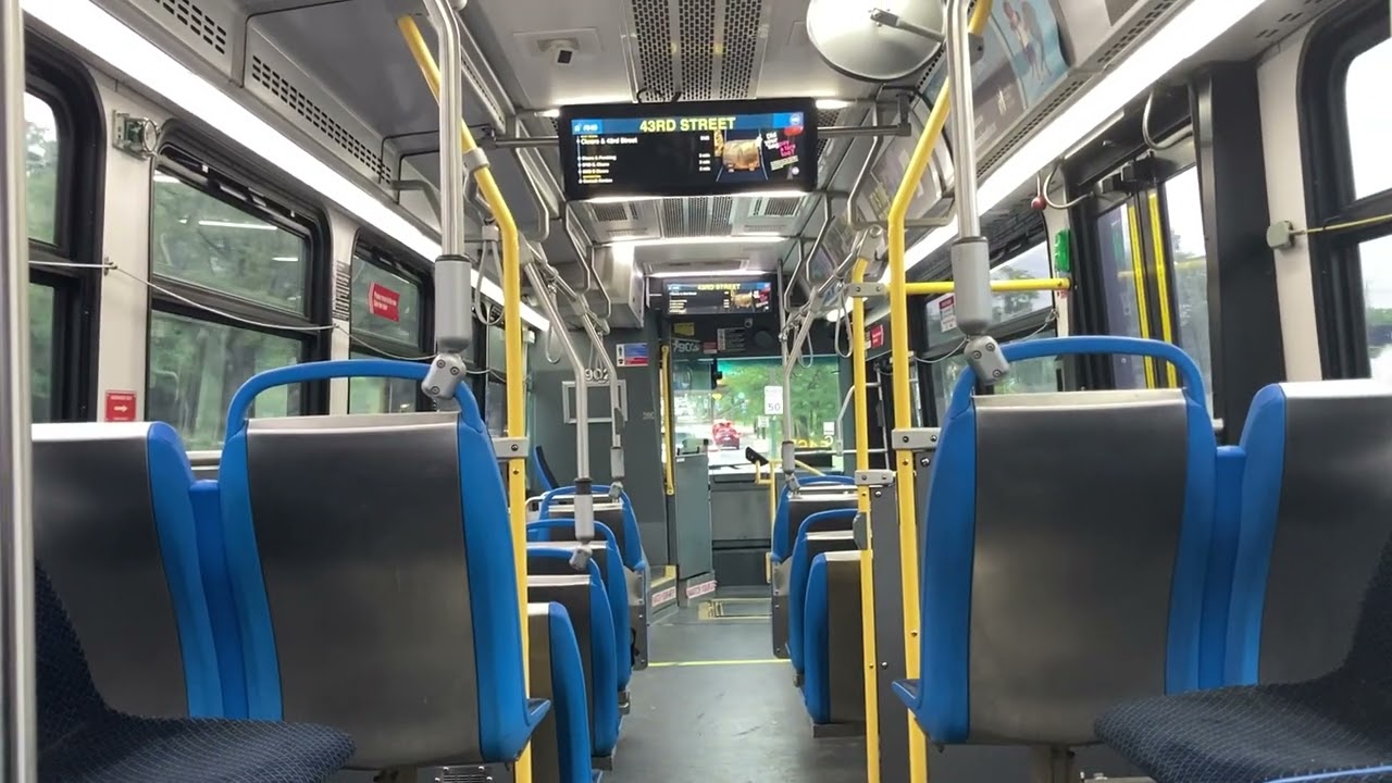 CTA On Board Riding 2014 Nova LFS Bus 7902 on Route 54B South Cicero from Midway to Cermak