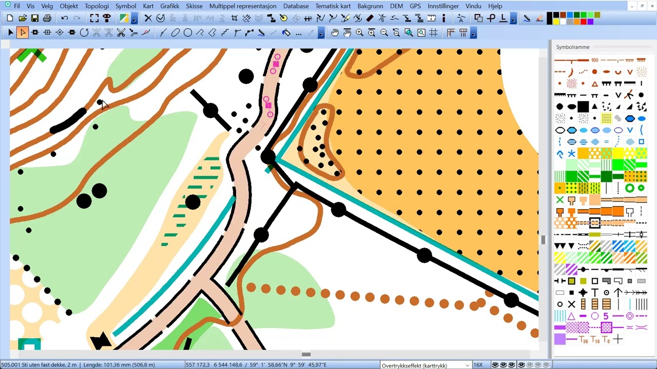 Hvordan oppgradere kartet til ny kartnorm