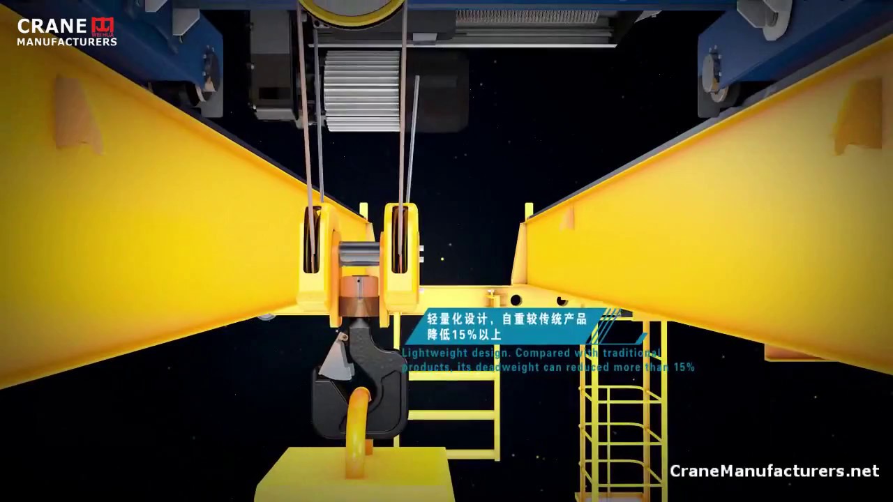 Double Girder EOT Crane Manufacturer, Specification & Design
