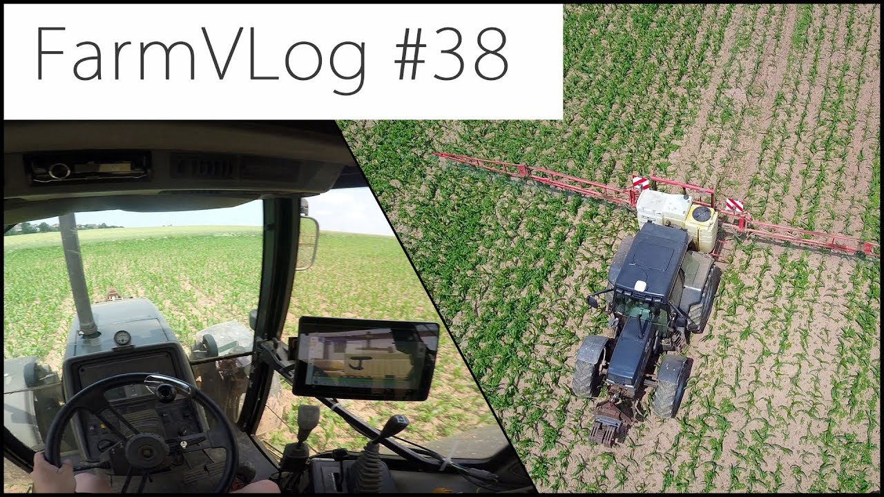 FarmVLOG#38: [POV] Pflanzenschutz im Mais mit Field IQ Section Control