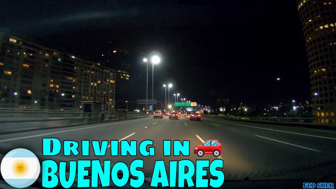 Driving in Buenos Aires | from Retiro to Acassuso