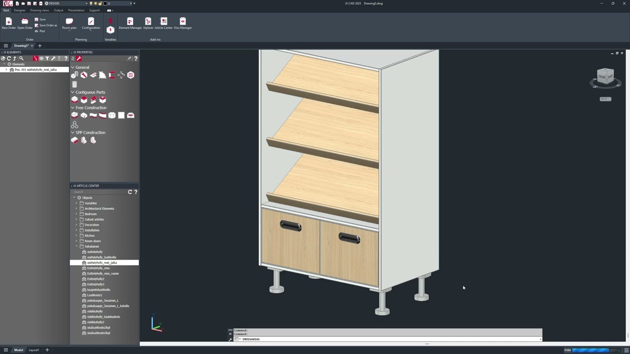 ImosiX design to optimization
