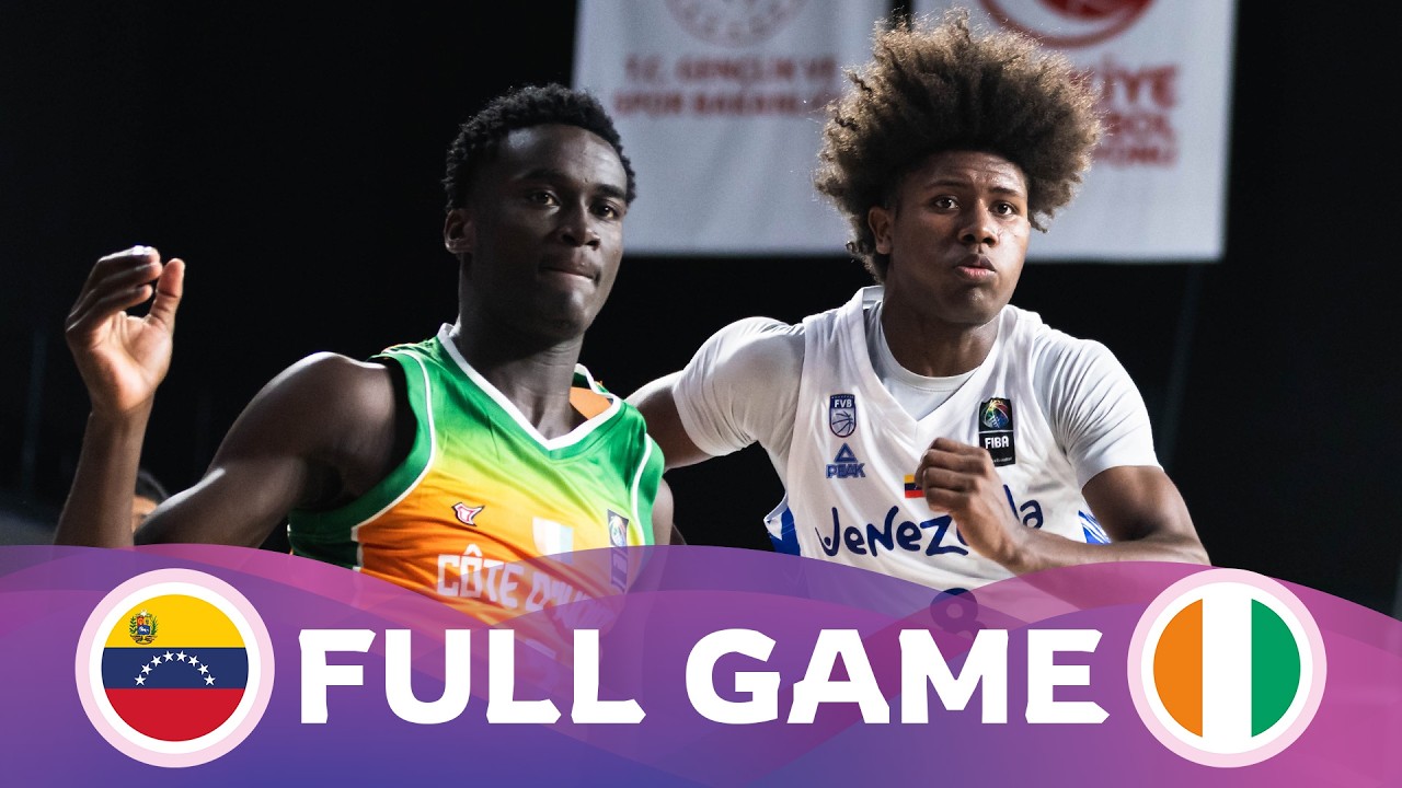Group Phase | Venezuela v C&ocirc;te d'Ivoire | Full Basketball Game | FIBA U17 Basketball World Cup 2026