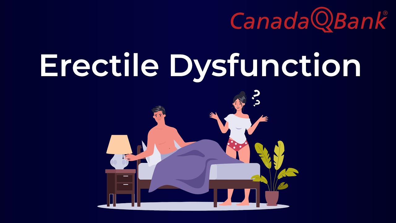 Erectile Dysfunction Explained | Causes, Diagnosis & Treatment | CanadaQBank