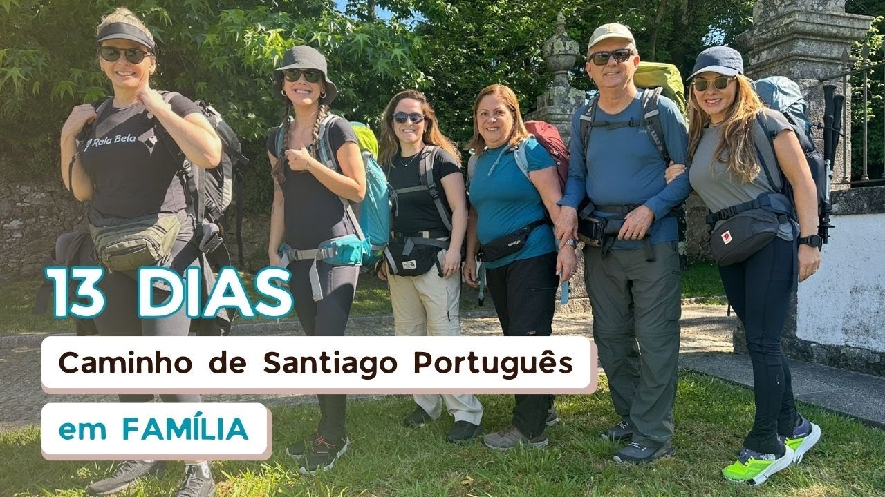 Caminho de Santiago Português em Família