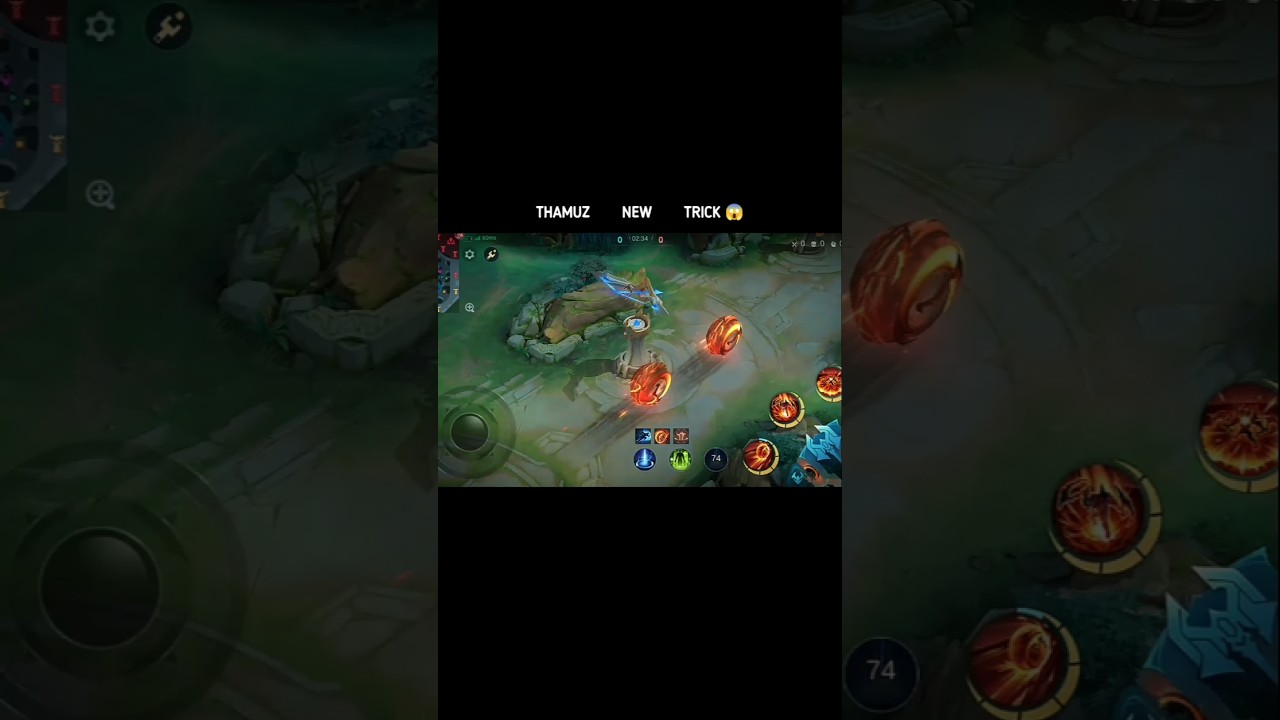 Thamuz new trick 😱 #shorts #mlbb #mobilelegends