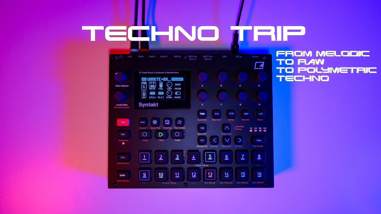 Syntakt techno trip