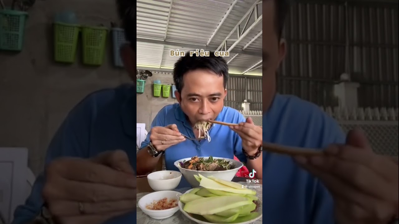 #tiktok #food #amthuc #youtubeshorts #trending #monanngon #bunrieu #shorts #lunch #viral #crab#short