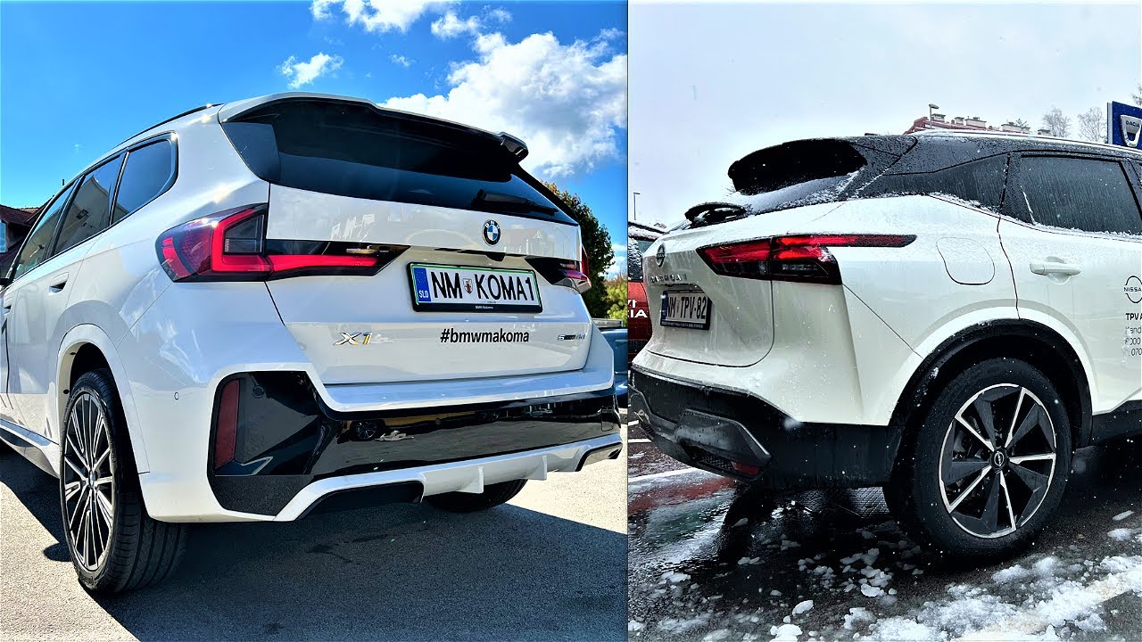 New BMW X1 2023 vs New Nissan QASHQAI 2023 - Comparison by Supergimm