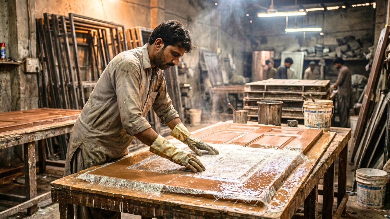 How Fiberglass Doors Are Made | Complete Manufacturing Process