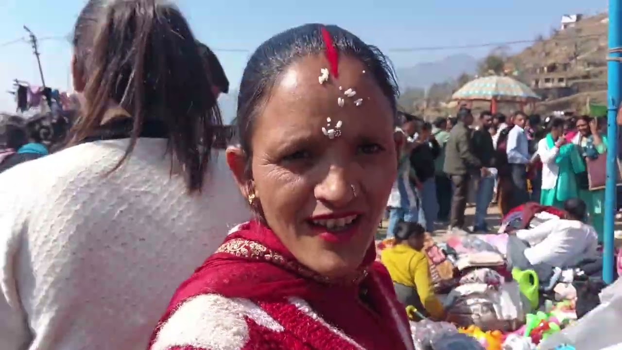 ओवनेश्वर महादेव मेला 🎡🙏🌺 इतने सारे लोगों ने 😯😌किया डांस पहाड़ी लाइफ़स्टाइल ब्लॉग उत्तराखंडी मेला 🥰 