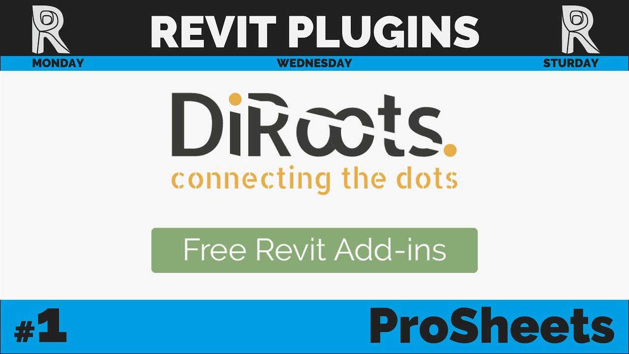 DiRoots | ProSheets | БЕСПЛАТНЫЕ плагины для Revit