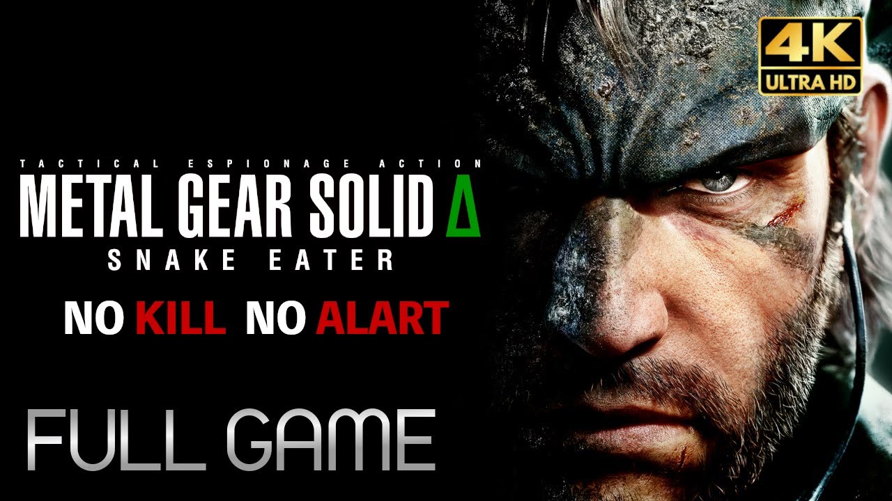 【メタルギアソリッドデルタ】METAL GEAR SOLID Δ: SNAKE EATER メインストーリー動画 【観るゲーム】日本語音声/日本語字幕 4K PC版