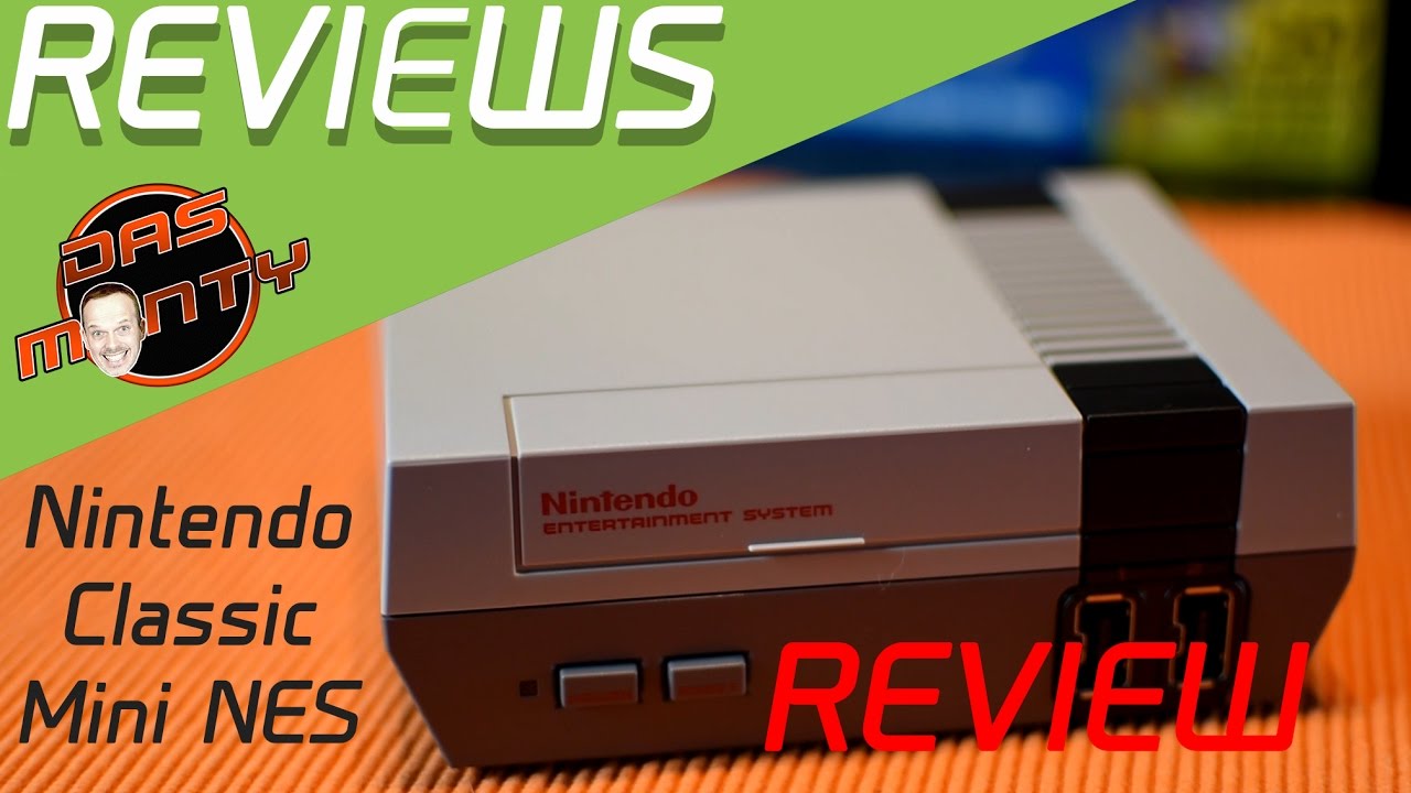 Nintendo NES Classic Mini Review /Vorgänger des SNES-Mini - Das Monty - Deutsch German
