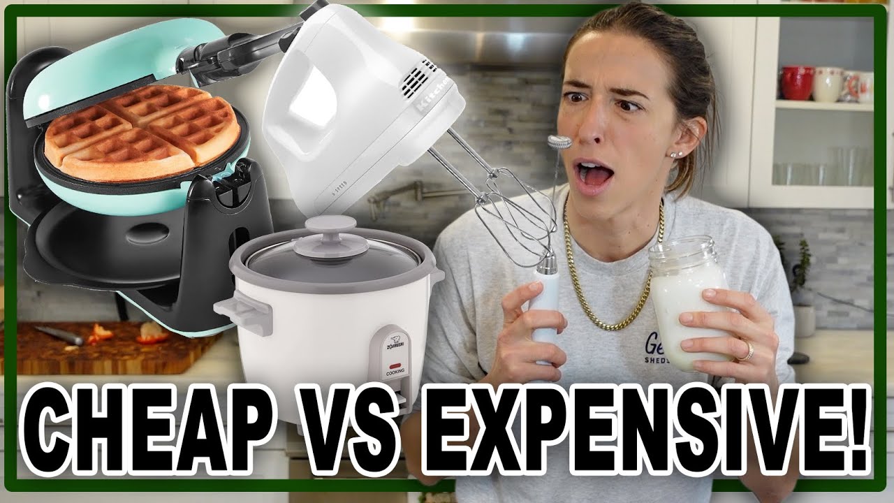Expensive Vs. Cheap - Kitchen Edition!