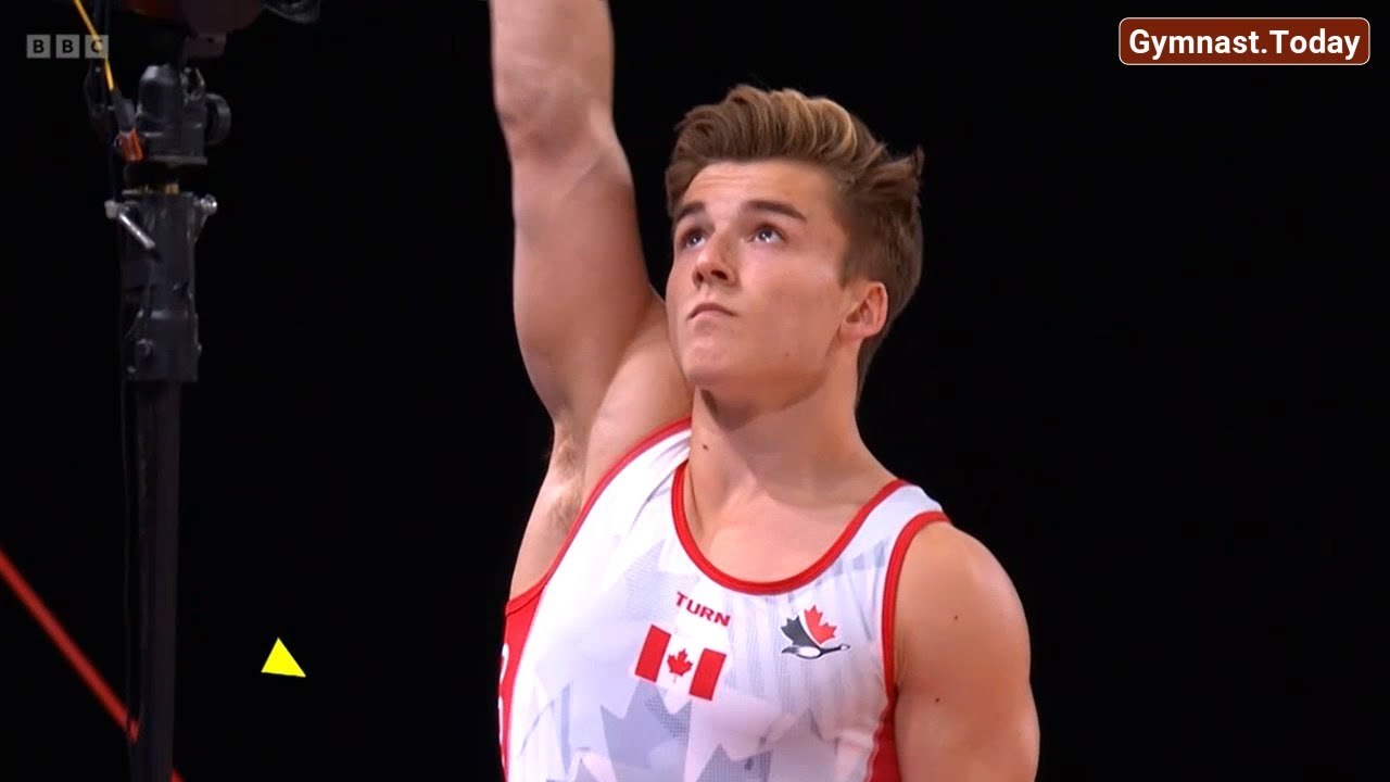Top 3 in Men's Floor Final - 2022 Birmingham 22nd Commonwealth Games - Artistic Gymnastics