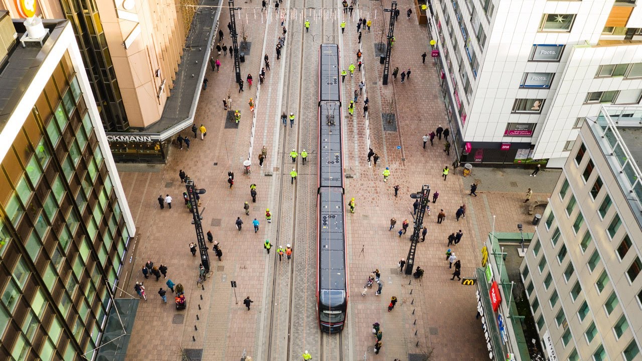 Tampereen Ratikka - Ratikan matka raitiotien ensimmäisellä ja toisella osalla