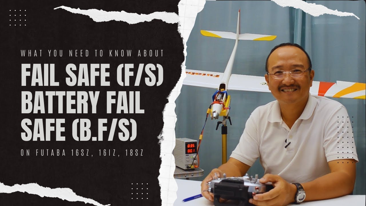 FUTABA Instructional Videos - How To Setup Fail Safe (F/S) and Battery Fail Safe (B.F/S)