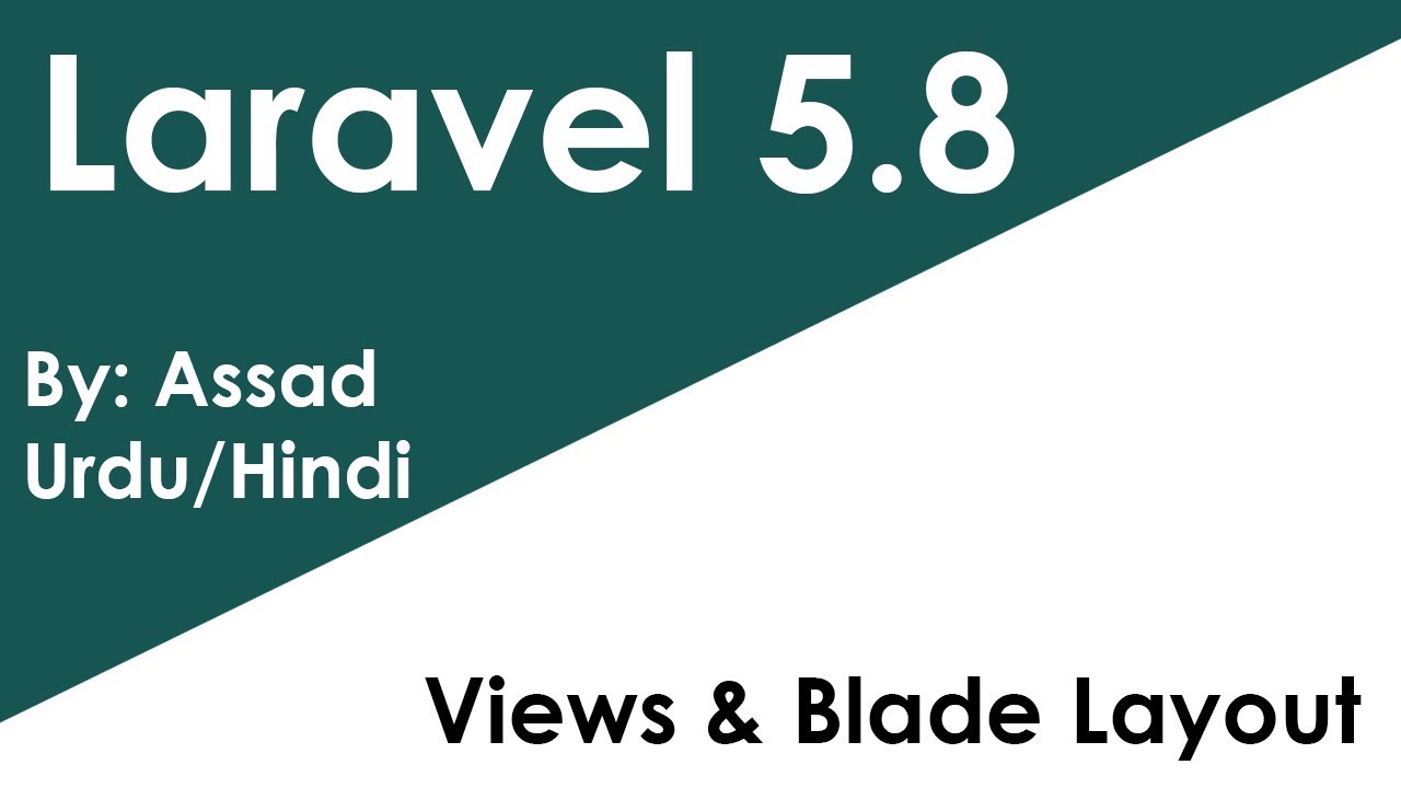 Lesson 3 Laravel for Beginners: Views & Blade Layout in Urdu/Hindi