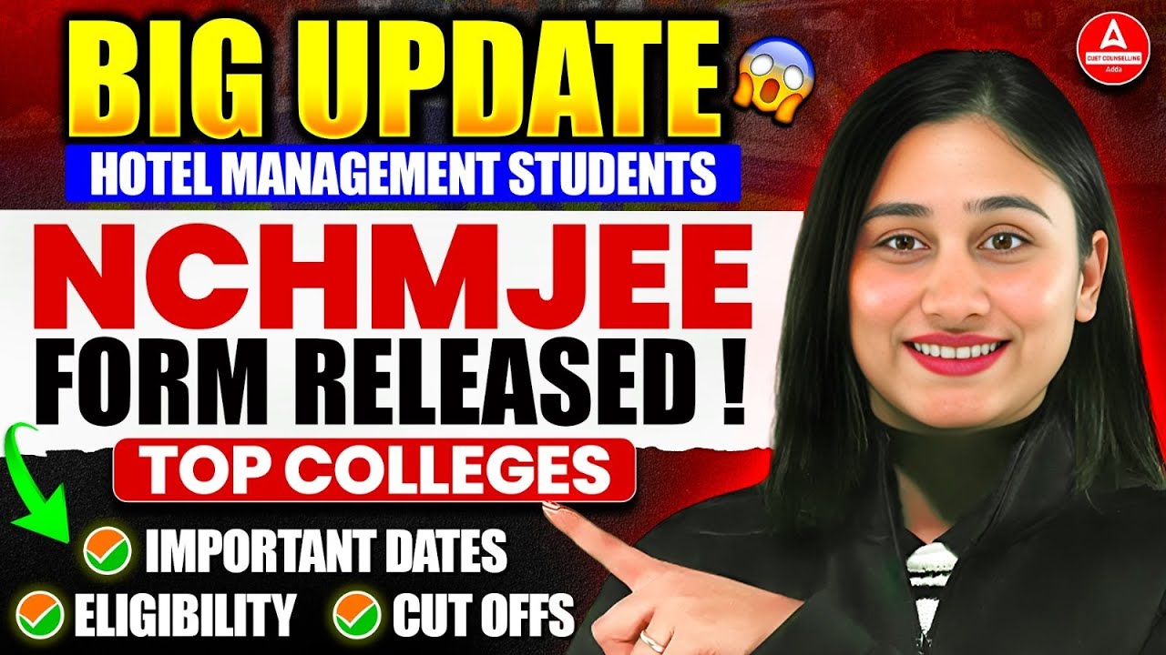 🚨 NCHMCT JEE 2026 Registration Started! | Dates, Eligibility, Exam Pattern & Cut-Offs